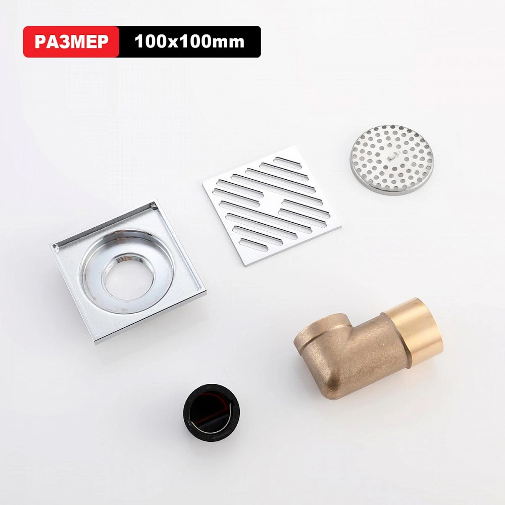 Душевой трап Raglo R606.10, хром от магазина Vanna-Vanna.ru!