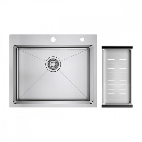 Кухонная мойка Raglo R701.6050.05, 60х50, комплект, сатин