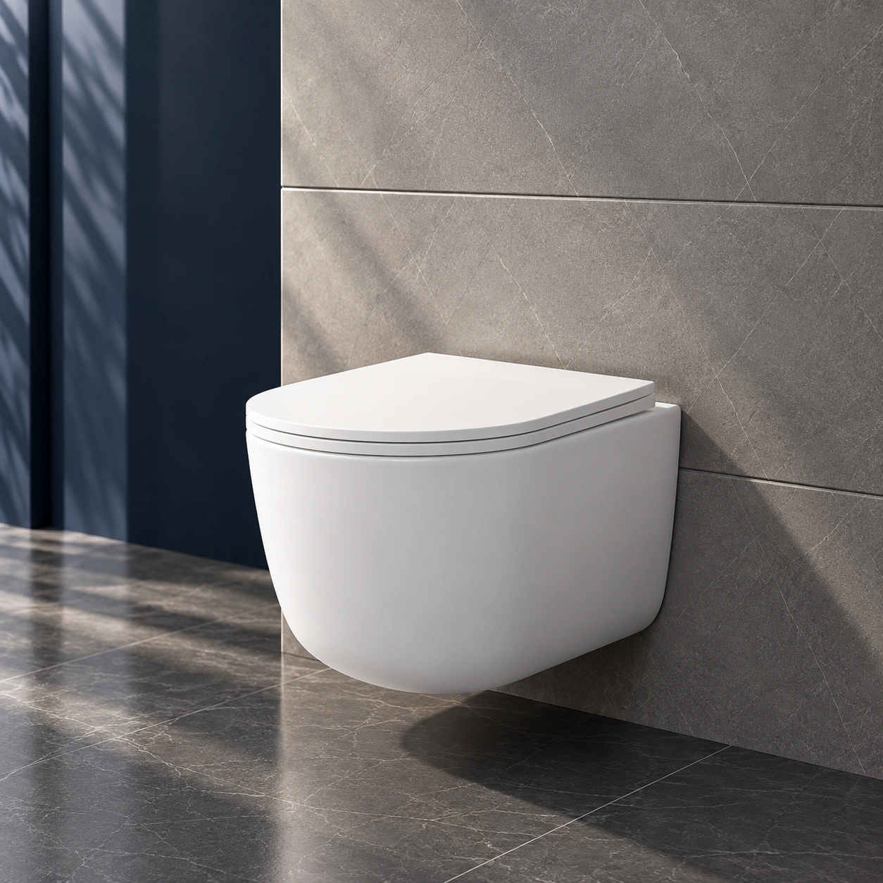 Унитаз подвесной WasserKRAFT H003M белый матовый от магазина Vanna-Vanna.ru!