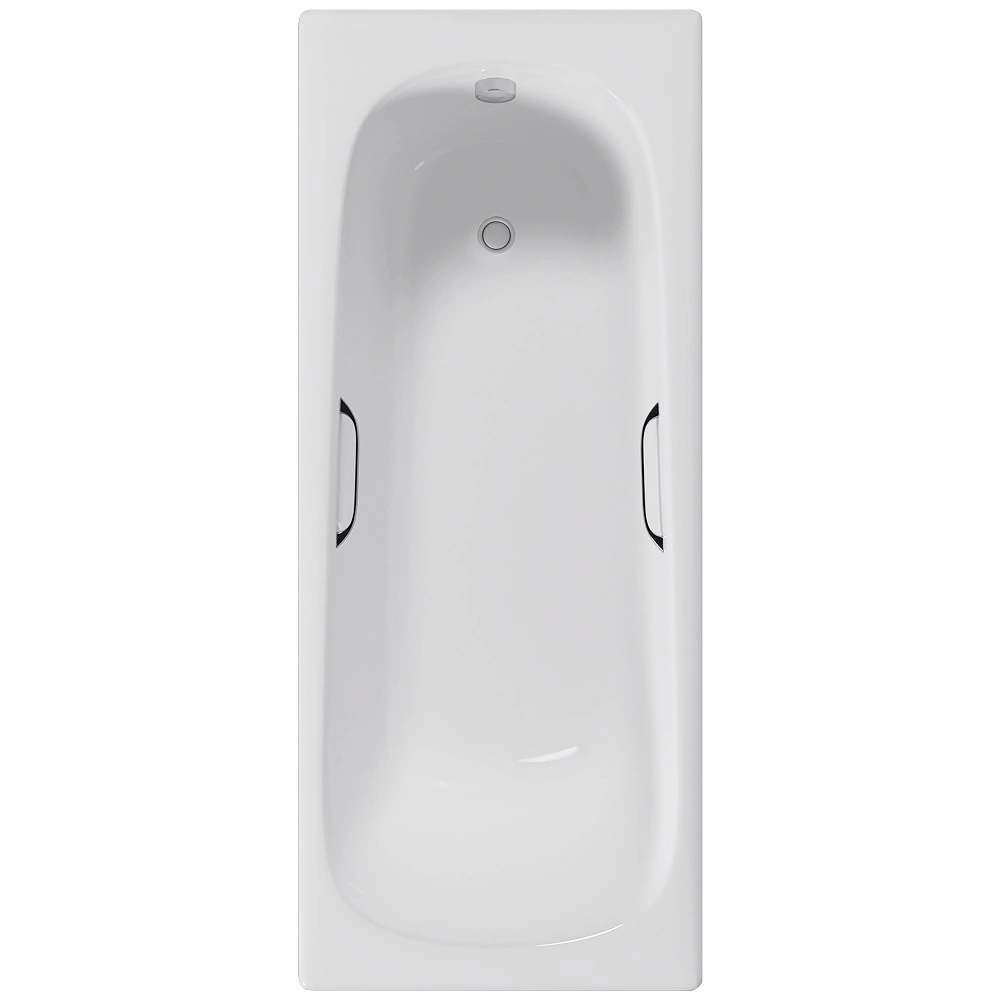 Ванна чугунная Delice Continental 140х70 DLR230619R с отверстиями под ручки от магазина Vanna-Vanna.ru!