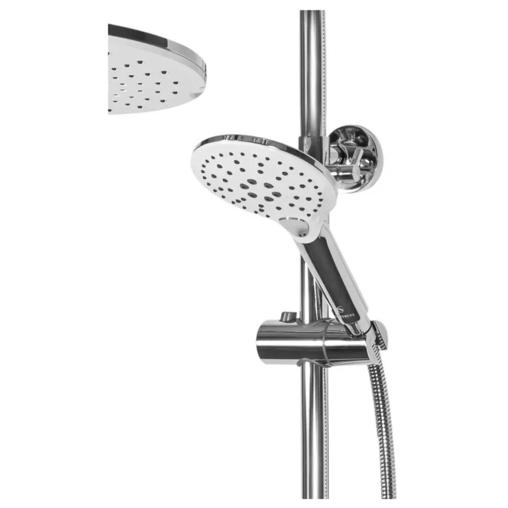 Душевая система Grocenberg GB7001WC, белый/хром от магазина Vanna-Vanna.ru!