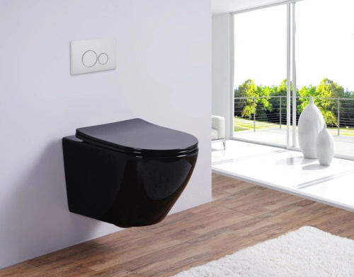 Унитаз подвесной Esbano AZALEA (Black) 480x365x360 от магазина Vanna-Vanna.ru!