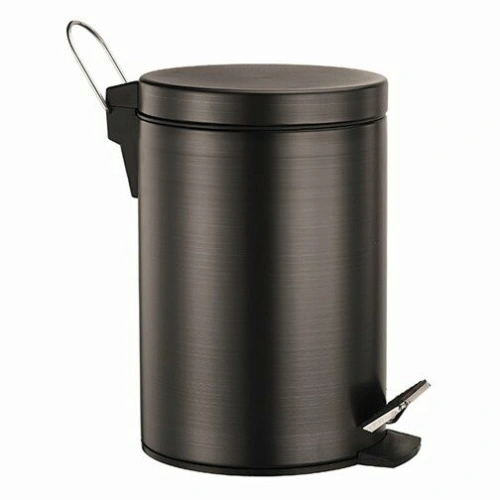 Ведро для мусора WasserKRAFT K-655 5L темная бронза от магазина Vanna-Vanna.ru!