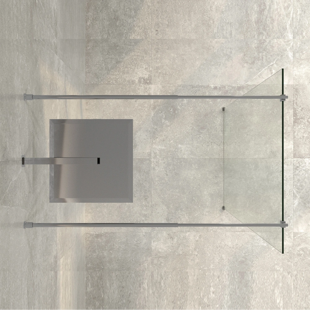 Душевая перегородка WasserKRAFT Vechte 60W39 хром от магазина Vanna-Vanna.ru!