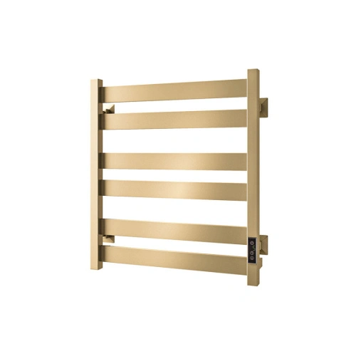 Полотенцесушитель электрический Veconi Piatto P6050G 500х600, золото матовое от магазина Vanna-Vanna.ru!