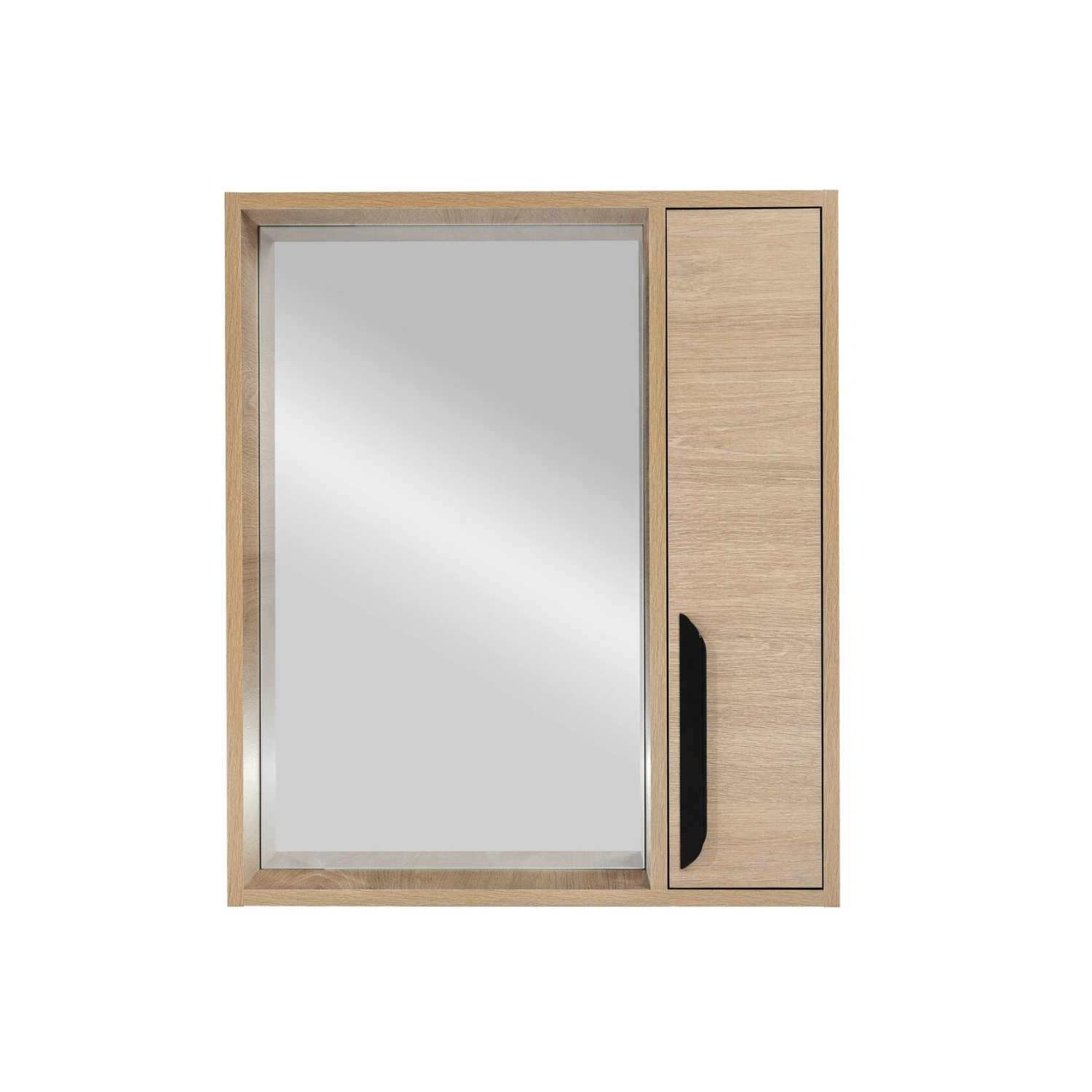 Зеркало со шкафчиком Viant Кельн 60 R светлое дерево от магазина Vanna-Vanna.ru!