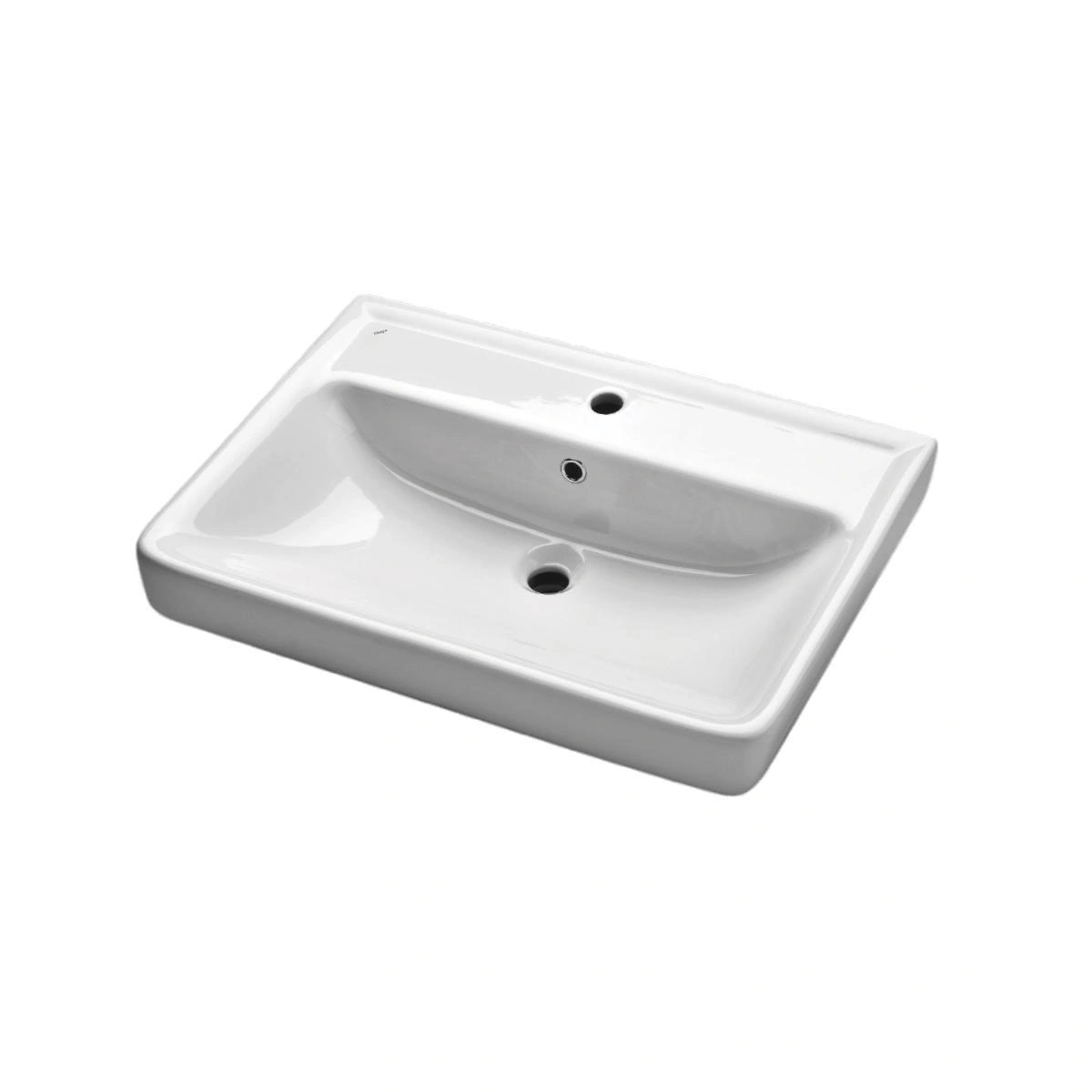 Тумба с раковиной напольная Dreja Q Plus 70 см, белый от магазина Vanna-Vanna.ru!