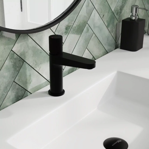 Смеситель для раковины WasserKraft Fulda 5203 черный Soft-touch от магазина Vanna-Vanna.ru!
