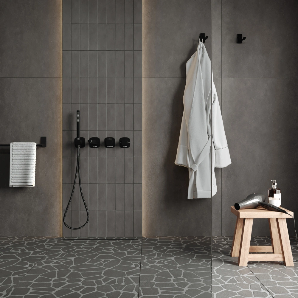 Душевая перегородка WasserKRAFT Rur 30W44PG, глянцевое золото от магазина Vanna-Vanna.ru!