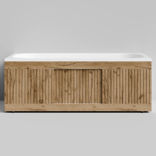 Экран под ванну Vod-ok Тач 150 раздвижной Дуб Тортуга