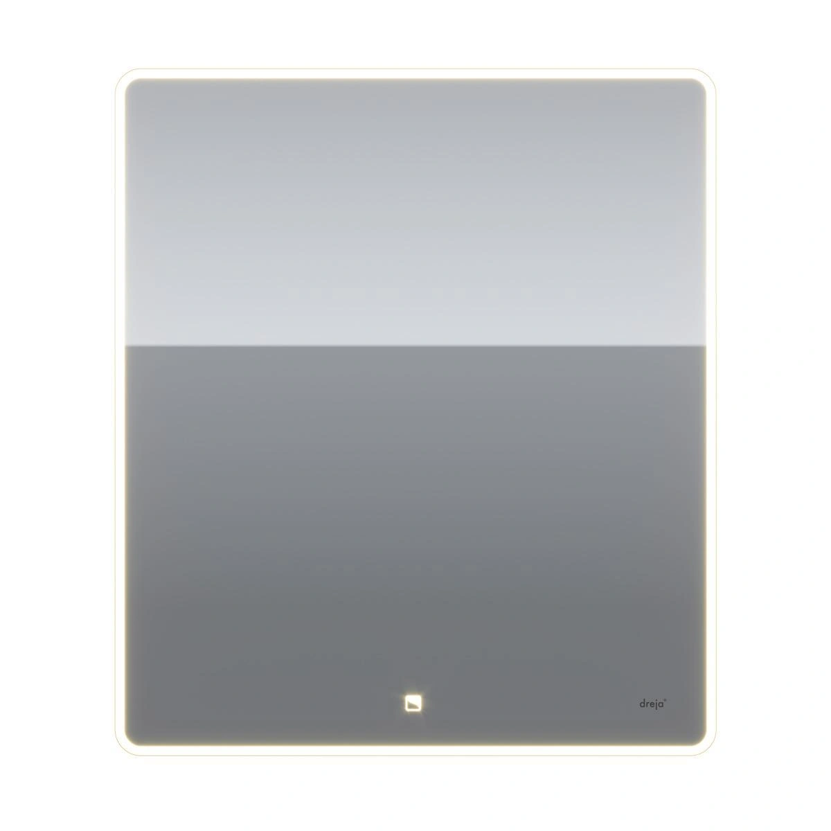 Зеркало Dreja Point 70x80 см, белый от магазина Vanna-Vanna.ru!