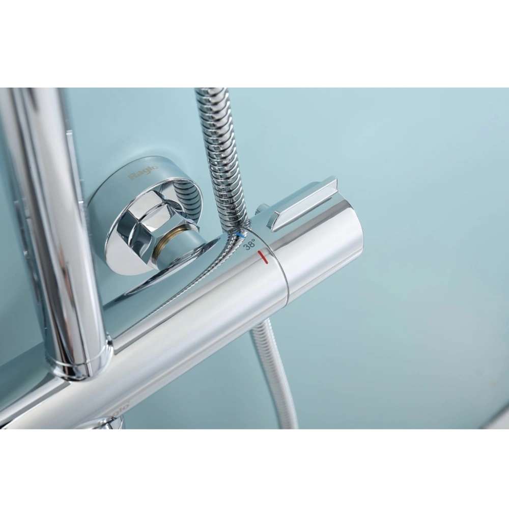 Душевая система с термостатом Raglo R20.26, хром от магазина Vanna-Vanna.ru!