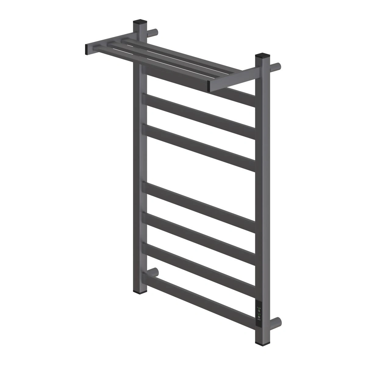 Полотенцесушитель электрический APEXTERMO Terra TR01185GM 800x500 с полкой, графит матовый от магазина Vanna-Vanna.ru!