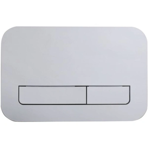 Кнопка смыва Veconi FLUSH V12, FLV12-CM, 240х162х7, пластик, хром матовый от магазина Vanna-Vanna.ru!