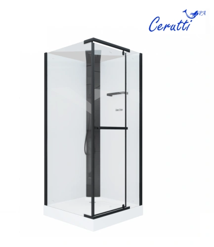 Душевая кабина Ceruttispa MiMi901B (90x90x215-225) от магазина Vanna-Vanna.ru!