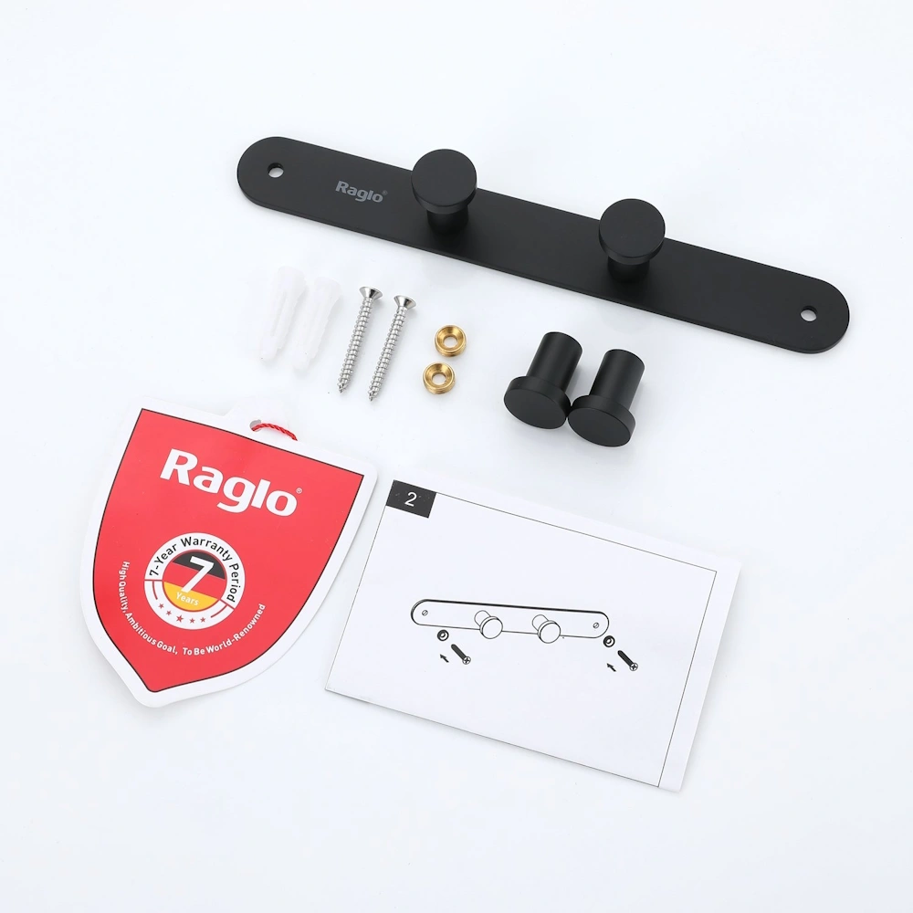 Крючок Raglo R300.054.06, черный от магазина Vanna-Vanna.ru!