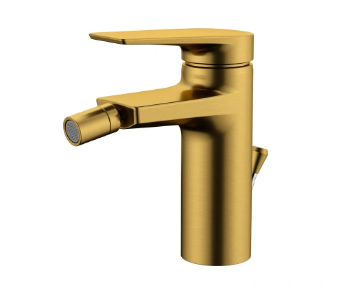 Смеситель для биде WasserKraft Aisch 5506 PVD-покрытие матовое золото