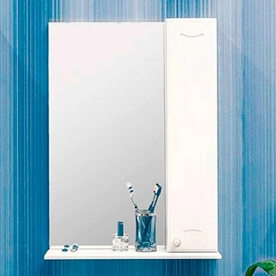 Зеркало со шкафчиком Sanflor Карина 45 R от магазина Vanna-Vanna.ru!