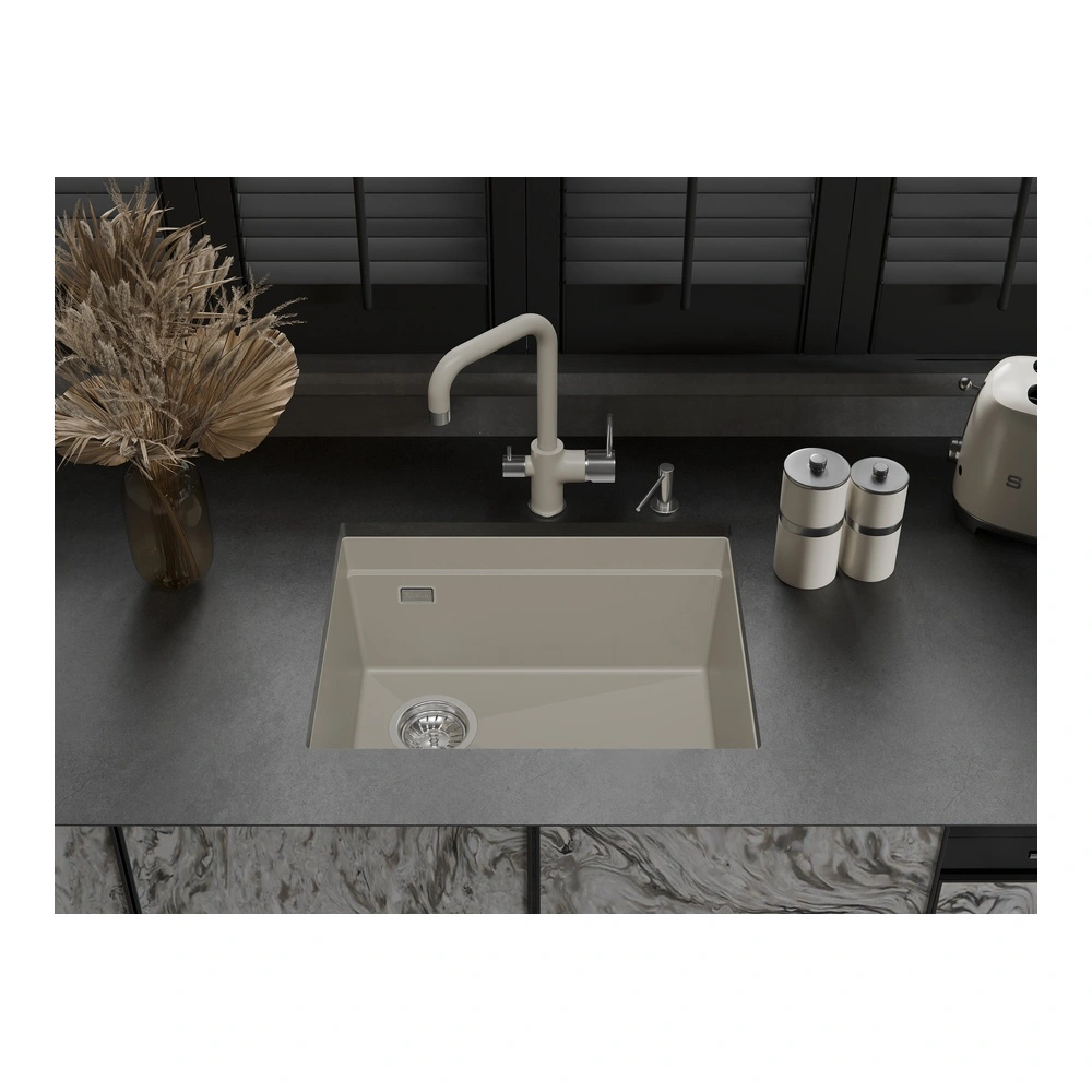 Кухонная мойка Rivelato LINO LN-554-L, топаз от магазина Vanna-Vanna.ru!