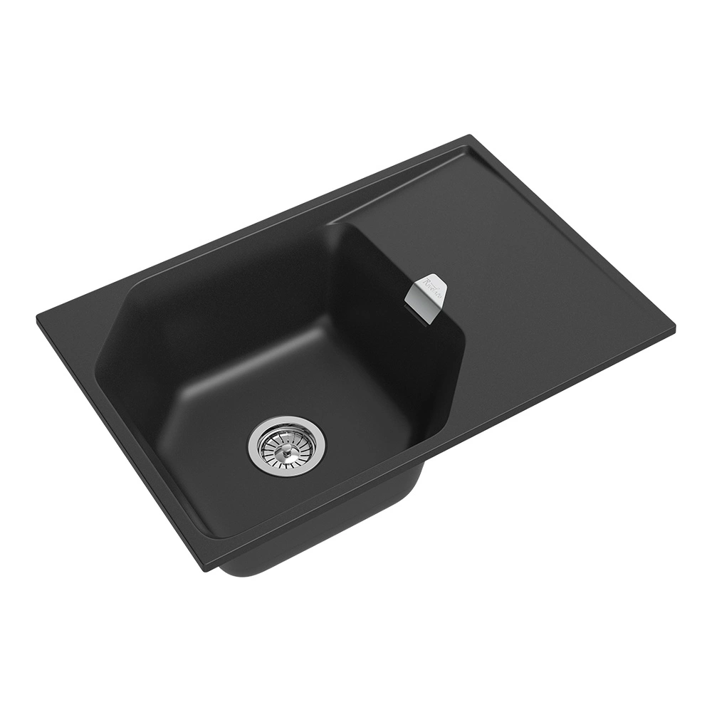 Кухонная мойка Rivelato LOCUS LS-75, антрацит от магазина Vanna-Vanna.ru!
