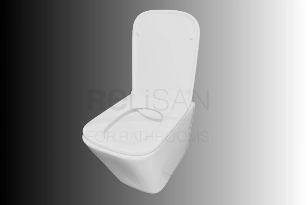 Унитаз подвесной Relisan WM 709 подвесной, белый от магазина Vanna-Vanna.ru!