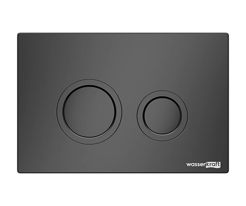 Инсталляция WasserKraft Glan 66TLT.010.ME.WH.MB01 для подвесного унитаза, с кнопкой