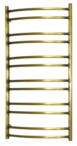 Полотенцесушитель водяной Domoterm Калипсо П12 500х985 античная бронза от магазина Vanna-Vanna.ru!