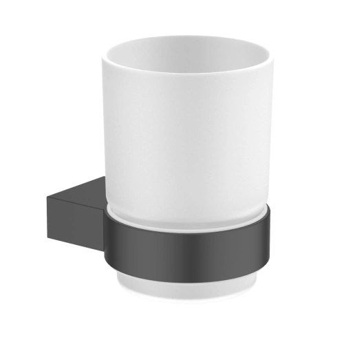 Стакан для зубных щеток Timo Luiro 18531/03 черный матовый от магазина Vanna-Vanna.ru!