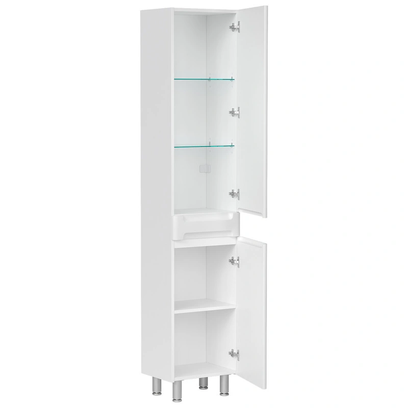 Пенал EQUIL Nice 40 напольный L/R белый от магазина Vanna-Vanna.ru!