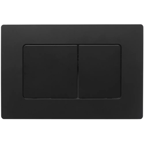 Кнопка смыва Veconi FLUSH V8, FLV8-B, 240х162х7, пластик, черный матовый от магазина Vanna-Vanna.ru!
