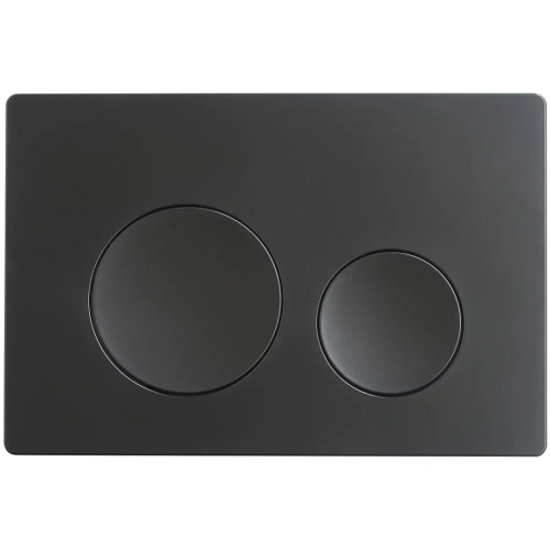 Кнопка смыва Veconi FLUSH V2, FLV2-B, 240х162х10, пластик, черный матовый от магазина Vanna-Vanna.ru!