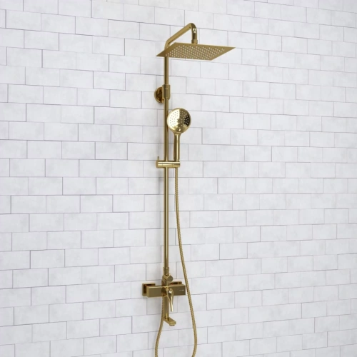 Душевая стойка WasserKraft A171.256.207.PG глянцевое золото