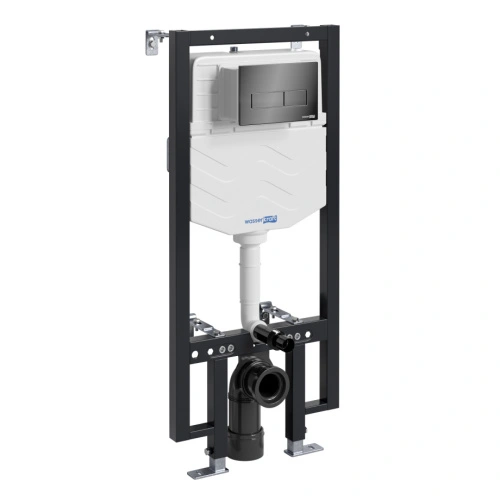 Инсталляция WasserKraft Vils 56TLT.010.ME.PB03 для подвесного унитаза, с кнопкой от магазина Vanna-Vanna.ru!