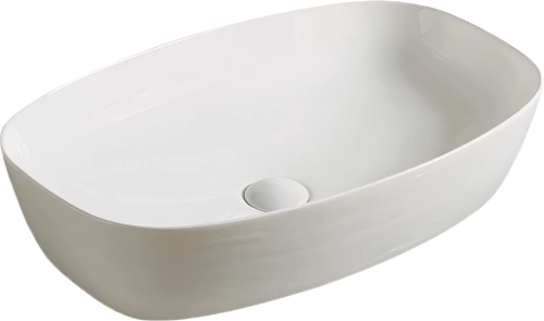 Раковина SantiLine SL-1096 накладная, белая от магазина Vanna-Vanna.ru!