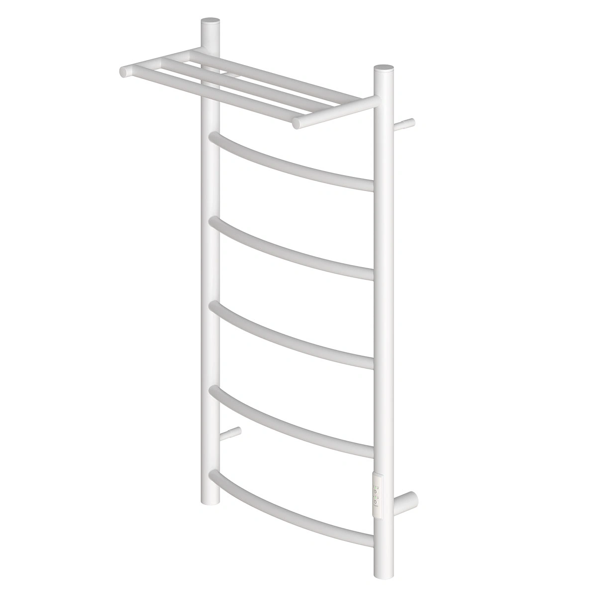 Полотенцесушитель электрический APEXTERMO Corona CR01184WM 800x400 с полкой, белый матовый от магазина Vanna-Vanna.ru!