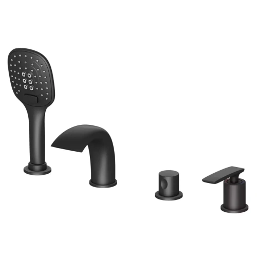 Смеситель на борт ванны Timo Helmi 4020/03Y черный матовый от магазина Vanna-Vanna.ru!