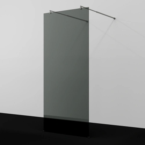 Душевая перегородка WasserKRAFT Vechte 60W46GR-TG графит от магазина Vanna-Vanna.ru!
