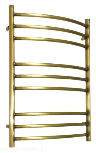 Полотенцесушитель водяной Domoterm Калипсо П9 500х700 античная бронза от магазина Vanna-Vanna.ru!