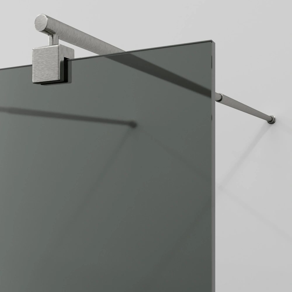 Душевая перегородка WasserKRAFT Vechte 60W39BN-TG никель от магазина Vanna-Vanna.ru!