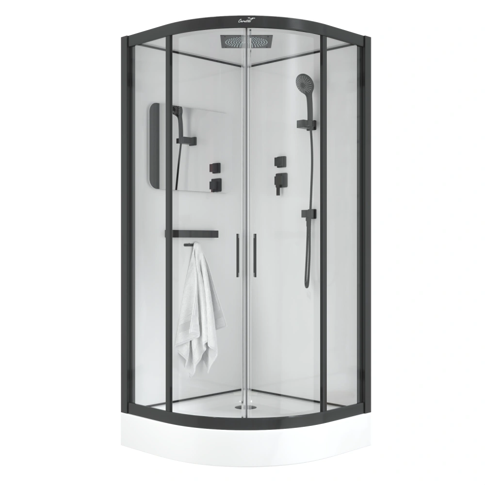 Душевая кабина Ceruttispa VIVA91B (100x100x215) от магазина Vanna-Vanna.ru!