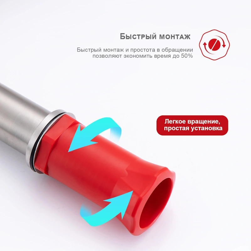 Смеситель для раковины высокий Raglo R10.15.05, сатин от магазина Vanna-Vanna.ru!