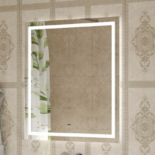 Зеркало Comforty Квадрат-90 с подсветкой, бесконтактный сенсор 90*90 от магазина Vanna-Vanna.ru!
