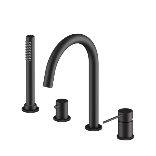 Смеситель на борт ванны Timo Saona 2320/03Y черный матовый от магазина Vanna-Vanna.ru!