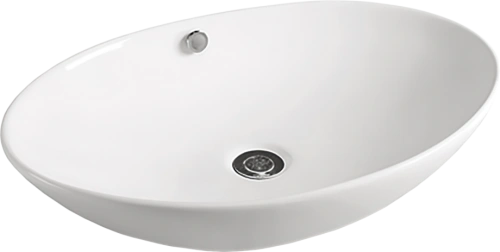 Раковина SantiLine SL-1019 накладная, белая от магазина Vanna-Vanna.ru!