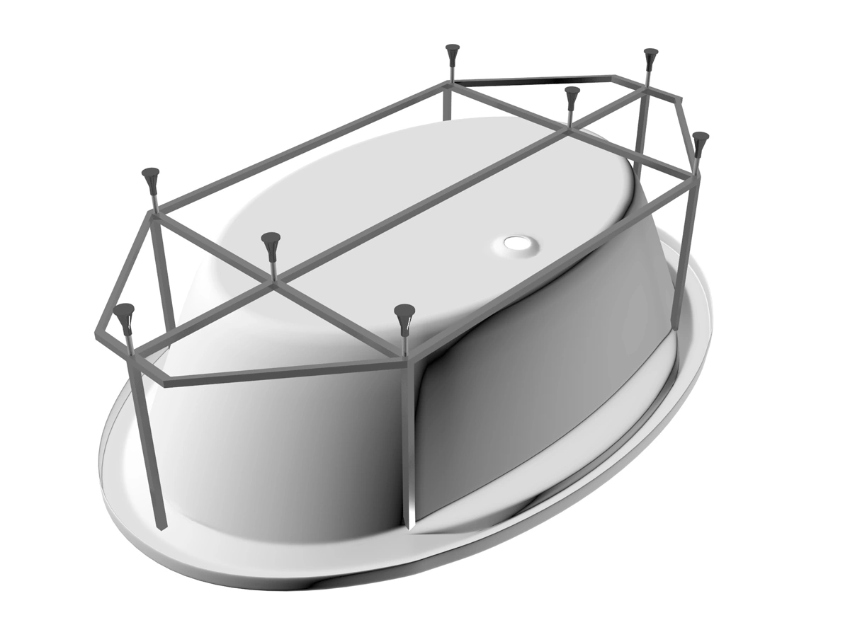 Ванна акриловая Vayer Beta 194x100 KPL Exklusiv от магазина Vanna-Vanna.ru!