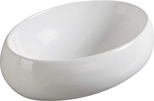 Раковина SantiLine SL-1075 накладная, белая от магазина Vanna-Vanna.ru!