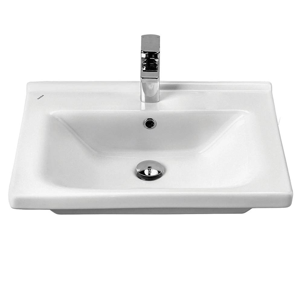 Мебель для ванной Асб-мебель Адель 80 комплект, напольный, белый/дуб сонома