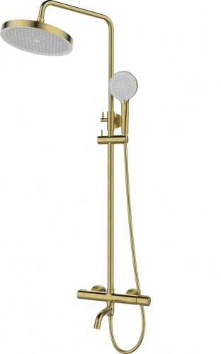 Душевая стойка ESBANO CELINE (DS-SG) брашированное золото от магазина Vanna-Vanna.ru!