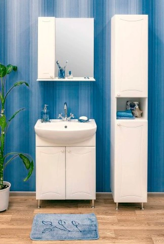 Зеркало со шкафчиком Sanflor Карина 45 L