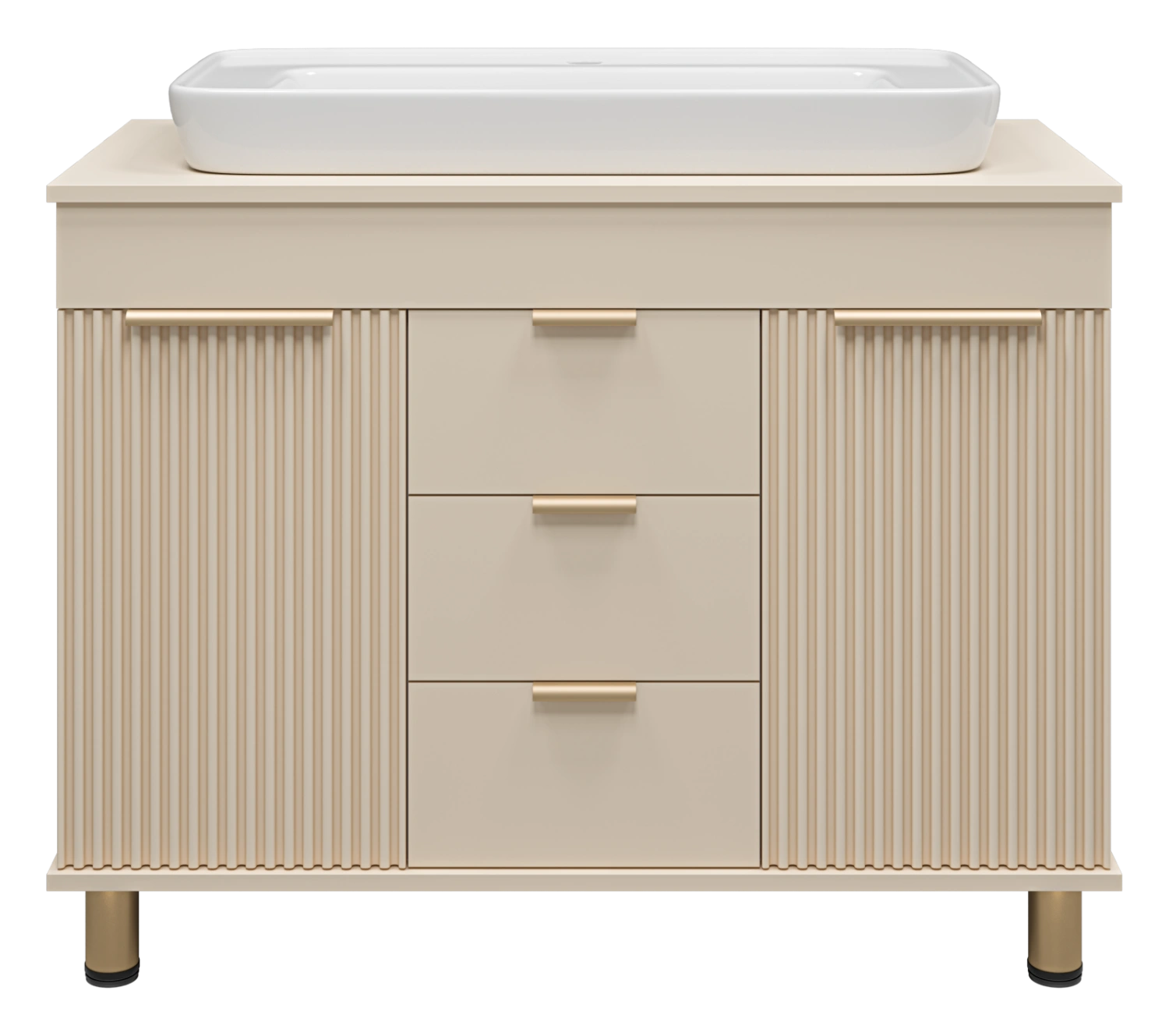 Тумба с раковиной Brevita Enfida 100 бежевый от магазина Vanna-Vanna.ru!